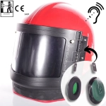 hełm RES-4G /OH z fartuchem