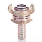 Złącze kłowe sprężonego powietrza do węża z obrotowym dociskiem DN19 Ludecke