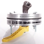 Zawór talerzowy ścierniwa dozujący MP 1/2"