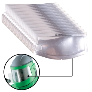  folia szyba wizjera do hełmu NOVA-3 50szt.