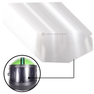  folia szyba wizjera do hełmu RES-4 20szt.