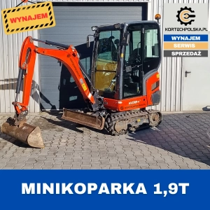 Minikoparka 1,9T