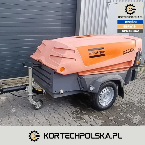 atlas copco xas 97 2013 rok kompresor srubowy powietrza mobilny do piaskowania sprezarka powietrza srubowa spalinowy (5).webp