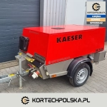 Kaeser M50E 2020 rok kompresor srubowy powietrza mobilny do piaskowania sprezarka powietrza srubowa elektryczny (4).webp