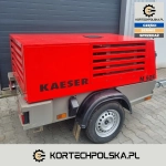 Kaeser M50E 2020 rok kompresor srubowy powietrza mobilny do piaskowania sprezarka powietrza srubowa elektryczny (9).webp
