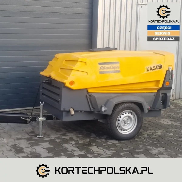 atlas copco xas 67 2014 rok kompresor srubowy powietrza mobilny do piaskowania sprezarka powietrza srubowa spalinowy (1).webp
