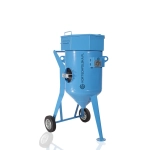 Zbiornik piaskarki oczyszczarki KO-50-10  z sitem i pokrywą