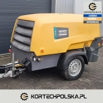 atlas copco xas 88 2018 rok kompresor srubowy powietrza mobilny do piaskowania sprezarka powietrza srubowa spalinowy (1).webp