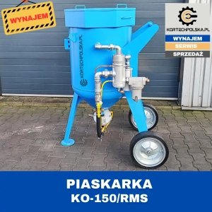 Oczyszczarka piaskarka 150 ltr