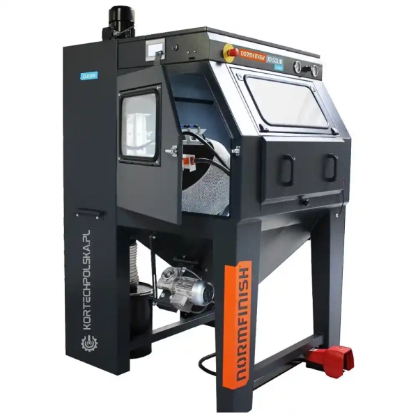 piaskarka kabinowa kabina srutownicza Normfinish 3D Solid oczyszczarka kortechpolska.webp