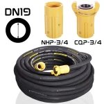 wąż do piaskowania ze złączami M-Flex Sandblast Plus DN19x7