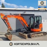 minikoparka Kubota U48-4 rok 2019 koparka gasienicowa sprzedam kortechpolska.webp