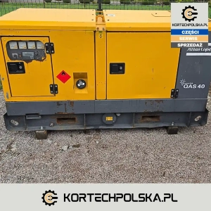 agregat prądotwórczy ATLAS COPCO QAS40 2009 r. 30kW
