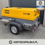 atlas copco xas 67 2007 rok kompresor srubowy powietrza mobilny do piaskowania agregat sprezarka powietrza spalinowy srubowy kortechpolska.webp